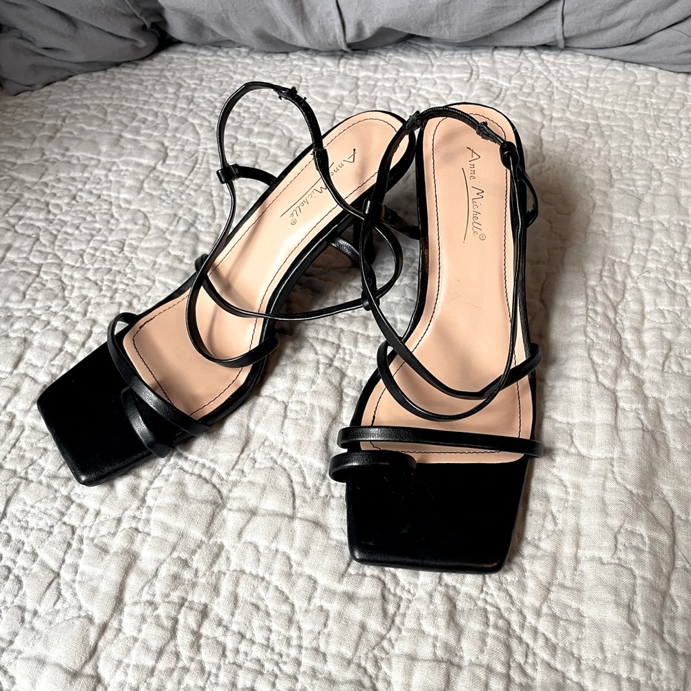 Black heels